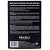 Brickell Men's Daily Essential Face Care Routine I, Gel Facial Cleanser Wash and Face Moisturizer Lotion, Men's Skincare Gift Set Natural and Organic, Scented