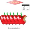 Apple balloons welcome back to school party decoration balloons red mylar apple balloon for the first day of school decoration snow white party balloons