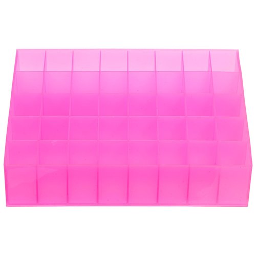 Cabilock 40 Box Lipstick Holder Case Lip Gloss Holder Jewelry Storage Case Cosmetic Display Cases Beauty Organizer 4 Rows Lipstick Holder Lipstick Display Stand Makeup Lipstick Tube