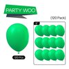 PartyWoo Clover Green Balloons, 120 pcs 5 Inch Malachite Green Balloons, Green Balloons for Balloon Garland Balloon Arch as Party Decorations, Birthday Decorations, Baby Shower Decorations, Green-Y24