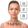 T. Leclerc Compact Pressed Powder - Super-Blendable Face Makeup Longwear Portable Matte Finish Radiant Natural Medium to Full Coverage Airbrushing Mineral Base For Pores & Imperfections (Translucide)