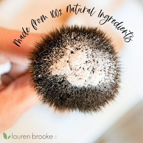 Lauren Brooke Cosmetiques Translucent Finishing Powder, Natural and Organic Makeup 9gram