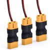 FPVDrone XT60 Male to Female Connectors with JST Female in-line Lipo Battery Connector Adapter for RC Multicopter Quadcopter