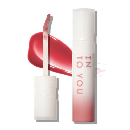 INTO YOU Lip Gloss Coco Liquid Moisturizing Lipstick Long Lasting Lip Stick Lip Stain Makeup Glitter Shine Non-sticky Lipstick for Women (CC05)