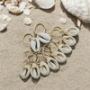 20 Pack Shell Hair Clip, Cowrie Shells for Hair for Women Seashell for Hair Braids DIY Sea Shell Gold Hair Rings Accessories