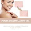 Purifying Exfoliating Gel, Facial Exfoliator Cleanser, Deep Cleansing Face and Body Exfoliating Scrub Gel, Gentle Exfoliating Gel for Face Facial – Exfoliating Gel Scrub for Face Cleans Dirt & Oils