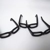 Toddmomy 60Pcs Mini Doll Sunglasses Doll Dress up Glasses Mini Black Eyeglasses for Dolls Costume Accessories