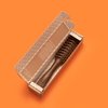 Coconut Oil Infused Vent Brush with Bristles for Blow-drying, Styling, Curling, and Straightening - Suitable for All Hair Types