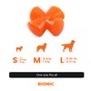 BIONIC Stuffer Treat Dog Toy - High-Visibility Treat Dispenser, Great for Redirected Chewing