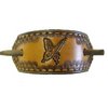 LEATHER PONYTAIL BARRETTE, HAIR BARRETTE, PONYTAIL HOLDER, HAIR CLIP, HAIR ACCESSORIES, PONYTAIL CLIPS