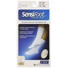 JOBST SensiFoot Diabetic Compression Socks 8-15 mmHg Crew Closed Toe White Medium