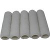 Pro Grade - Paint Roller Covers - 3/8 X 9 Inch White Nylon 5 Pack