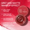 INTO YOU Matte Liquid Lipstick for Women, Canned Long Lasting Red Lipstick Waterproof with Lip Brush, No Transfer, High Pigmented with Lightweight Lip Mud Texture(302)