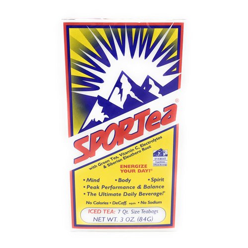 SPORTEA Iced Ginseng Vitamin C Electrolyte Tea, 3 OZ