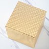 Gold Tissue Box Cover,Tissue Box Cover Square,Gold Tissue Box Holders,Tissue Holder for Bathroom Accessories,Bathroom Tissue Holders