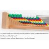 Artist Unknown Abacus for Kids Math Preschool Number Learning Classic Wooden Toy Developmental Toy Wooden Beads 8 Extension Activities Great Gift Toddler Girls and Boys