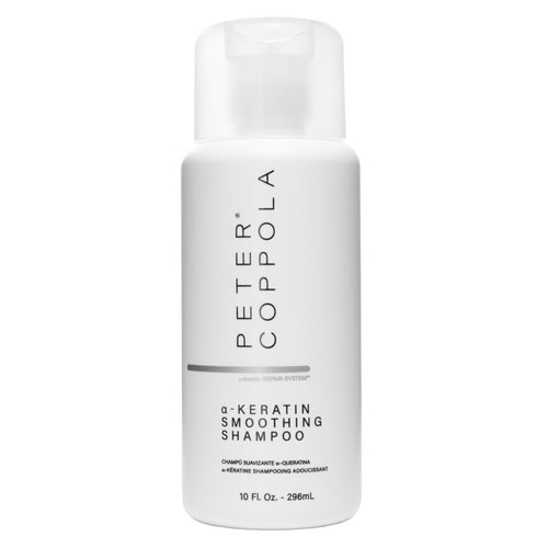 PETER COPPOLA A-keratin Smoothing Shampoo - Sulfate Free Shampoo Infused With Argan Oil, Avocado, And Hydrolyzed Keratin Smooths, Softens, & Hydrates Thick, Coarse, Frizzy Hair (10 Fl Oz)
