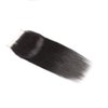 Selina Lace Closure Hd Lace Closure 4x4 Closure Brazilian Straight Lace Closure Lace Closure Human Hair Lace Closure Free Part Natural Hair Color Black(8inch Straight, Free Part)