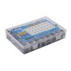 OCR 24Value 500pcs Electrolytic Capacitor Assortment Box Kit Range 0.1uF－1000uF