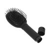 NUOBESTY Travel Hair Brush Hair Brush Travel Hairbrush for Hiding Money Cash Mini Key Pills Small Jewelry Depth Secret Hide Comb Compartment Items Stash Container Black Hairbrush Mens