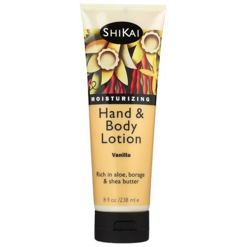 Shikai - Hand & Body Lotion Vanilla - 8 oz.(Pack of 6)
