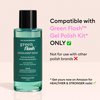MANUCURIST • Green Flash Nail Polish Remover • Green Flash and Regular Nail Polish Remover • Effective Plant-Based • Acetone-Free Gel Nail Polish Remover • 3.38 fl oz