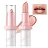 HOSAILY Metallic Champagne Gold Lipstick Long Lasting, High Shine Glitter Diamond Creamy Lipstick Transfer Proof, Shimmer High Impact Lip Color Full Coverage Non Stick Cup Lightweight Lip Makeup#10