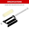 GGTE RV Slide Rollers RV Slide Out Roller Kit ‎Compatible with Multiple Lippert Slide-Out Systems J-36 Service Roller Nylon Roller Solid Steel Plate #276288