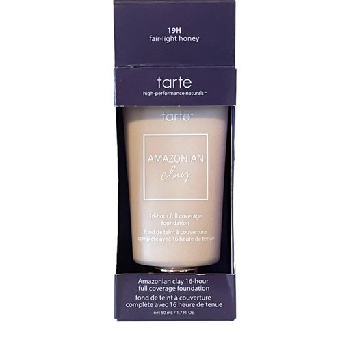 Tarte Cosmetics Amazonian Clay 16-hour Full Coverage Foundation 19H Fair Light Honey