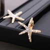 3Pcs Pearl Starfish Rhinestones Hair Clips Hair Barrette Headwear Bobby Pin Hairpin Headwear Bang Clamps Bridal Flower Girl Accessories for Women Girls