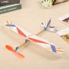 TOYANDONA 5Pcs Rubber Band Powered Aircraft Airplane Model Creative Helicopter for Kids Throwing Glider Airplane Toy for Birthday Party Favor Prize Reward (Random Pattern)