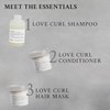 Davines LOVE Curl Shampoo | Wavy & Curly Hair Shampoo | Smooth and Moisturize Curls with Almond Extract | 8.45 fl oz