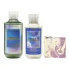 Bath & Body Works Confetti Daydream Body Lotion and Body Wash Set with a Lavender Dream Bar Soap - Full Size