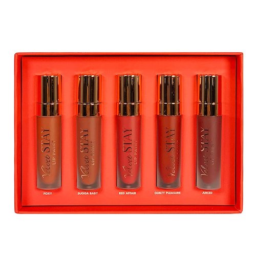 red desire velvet stay lip paint