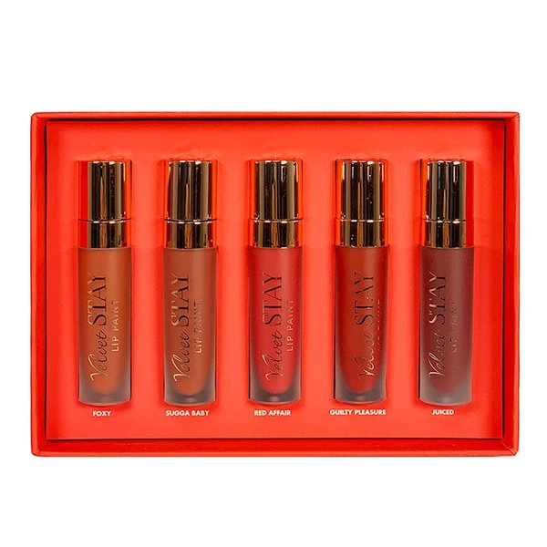 red desire velvet stay lip paint