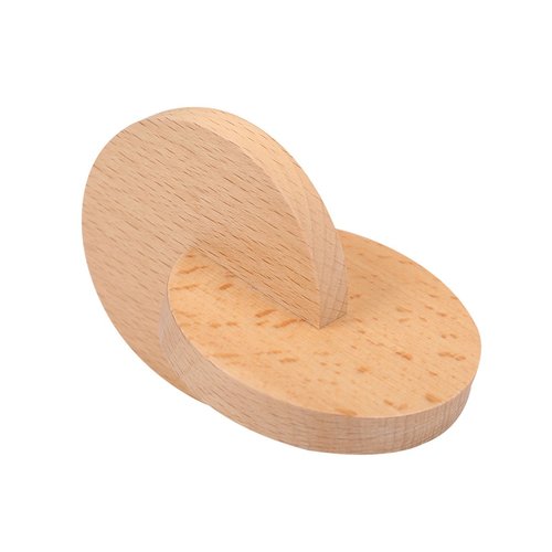 MEYOR Interlocking Disc Wooden Toy Baby Teething Toy Montessori Early Learning Tools