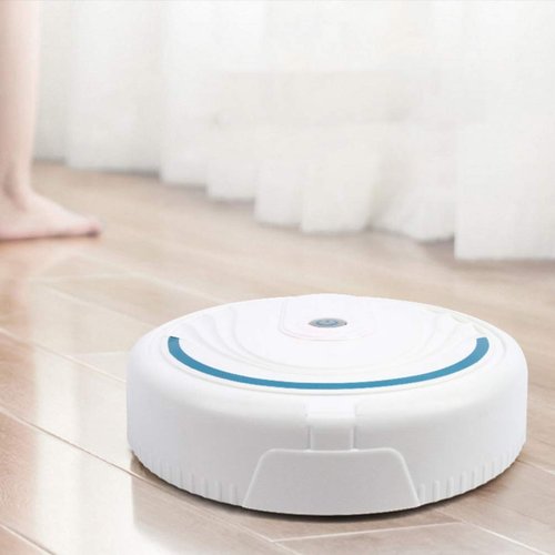 Toyvian Rumba Simulated Sweeping Robot Toy Cleaning Machine Kids Vacuum with Suction Toy Robot Vacuum Cleaner Toddler Robot Vacuum Toy for Kids Infant Toy Kid Robot White Baby Cosplay