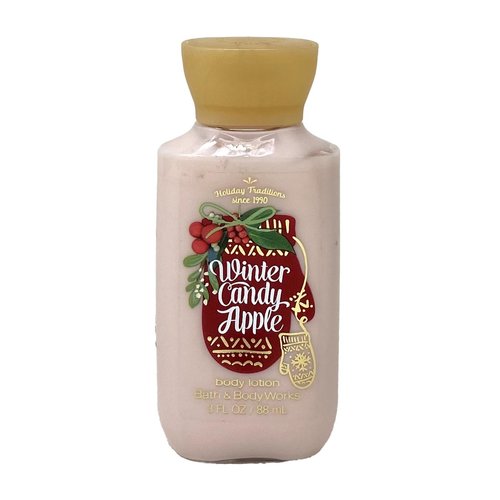Bath & Body Works Winter Candy Apple Body Lotion 3 Piece Travel Size.