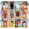 Aowplc 48 Pcs Make A Horse Sticker Sheets Mix and Match for Kids Horse Party Favors Supplies Birthday Gifts Activity Crafts
