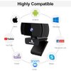 NexiGo N930AF Webcam with Microphone for Desktop, Autofocus, Webcam for Laptop, Computer Camera, 1080p HD USB Web Camera, Compatible with Zoom/Skype/Teams/Webex