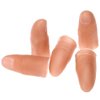 2Pcs Thumb Tip Magic Tricks Fake Thumb Tip Vanish Magic Disappearing Silk Fake Thumb Tip Magic Trick Gimmick Magician Accessory Close up Illusions Making Objects Appear/Disappear，Novelty and Gag Toys