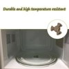 2 PCS Microwave Oven Turntable Coupler Y-Shaped Shaft Holder Glass Tray Guide Support with Port for 1.6cm Height Roller(Color Random)