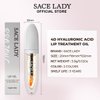 SACE LADY Tinted Lip Oil Set, Hydrating Lip Glow Oil for Women, Non-sticky Moisturizing Nourishing Lip Plumping Serum