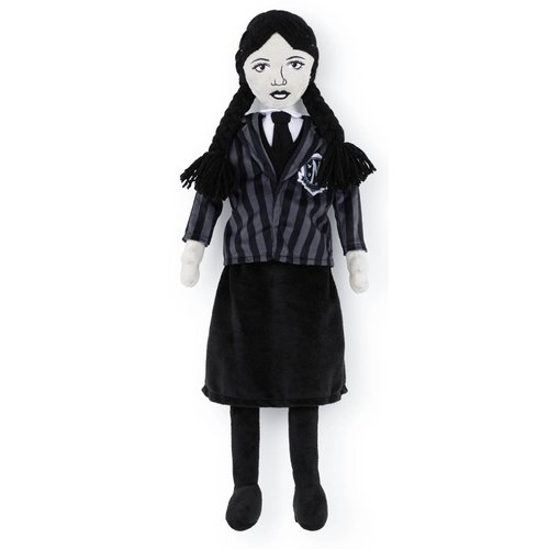 Jay Franco Wednesday Addams Plush Pillow Buddy - Super Soft Stuffed Character Pillow - Polyester Microfiber, 26 Inches