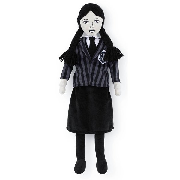 Jay Franco Wednesday Addams Plush Pillow Buddy - Super Soft Stuffed Character Pillow - Polyester Microfiber, 26 Inches