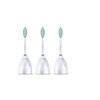 Philips Sonicare Genuine E-Series Replacement Toothbrush Heads, 3 Brush Heads, White, HX7023/64