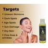 LuxeMocha Skin Brightening Body Oil - with Collagen, Glutathione, Almond Oil & Vitamin E |Evens Out Skin Tone, Reduces Fine Lines, Wrinkles and Dark Spots 125ml/4.2 fl Oz Bottle