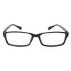 EyeYee Reading Glasses +1.75 Black- Rectangle Full Rim Anti Reflective Mens Womens Eyeglasses Readers Comfortable Stylish Glasses