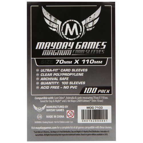Lost Cities Card Sleeves (70x110mm) - 100 Standard