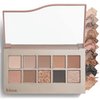 HINCE New Depth Eyeshadow Palette #The Narrative - 10 Colors Eyeshadow Palette, Ash Brown & Muted Gray, Highly-Pigmented, Nudes Warm Neutral Smoky Eye Makeup, Eye Primer, Matte, Shimmer, Glitters